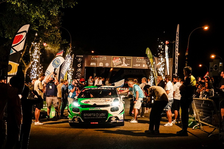 Sorpresa en la primera jornada del Rallye Orvecame-Isla de Lanzarote