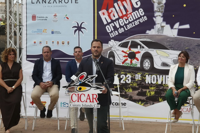 Presentado el 45º Rallye Orvecame-Isla de Lanzarote