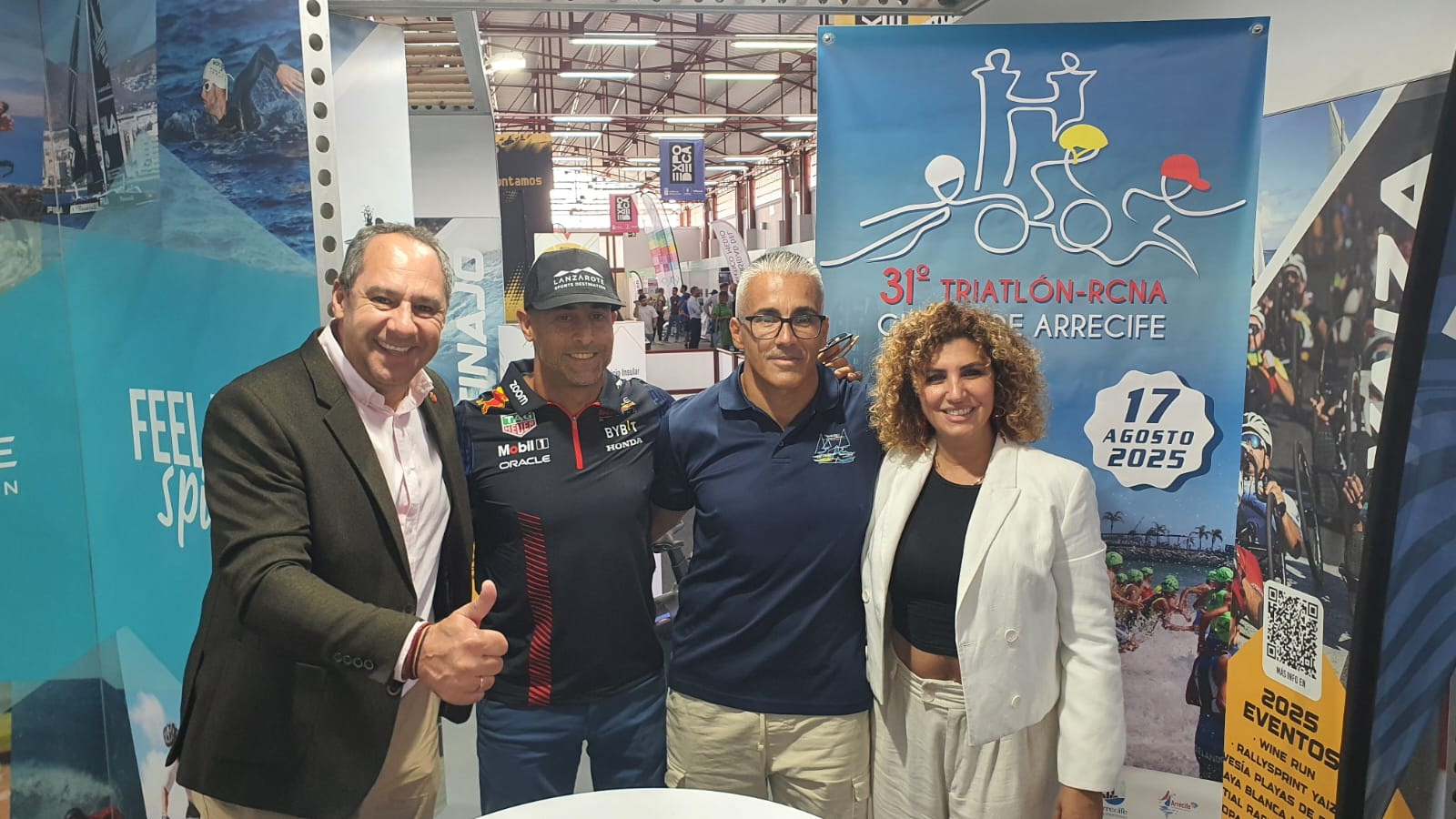 El triatlón RCNA – Ciudad de Arrecife presentado en la ExpoDeca